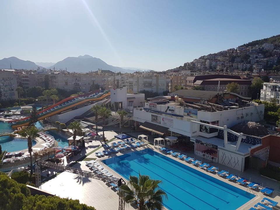 Ausblick Hotel Aslan City Kleopatra