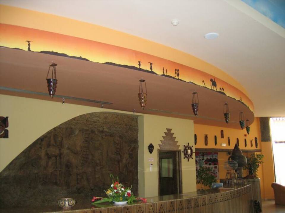 Rezeption Hotel African Queen