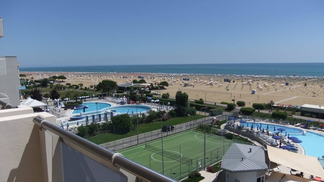 Balkonblick Lido Bibione