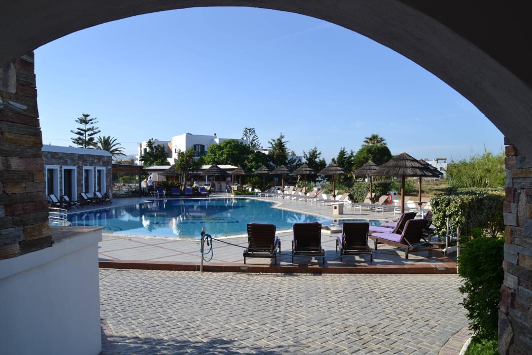 Zugang zum Pool Naxos Resort Beach Hotel