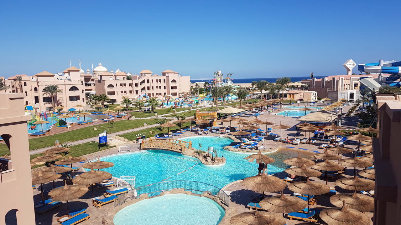 Ausblick Pickalbatros Aqua Park Resort - Hurghada