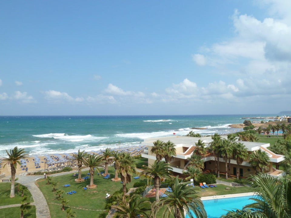 Blick aus der obersten Etade (Strandsicht) Calimera Sirens Beach