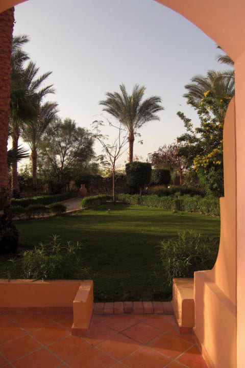 Ausblick von unserem Zimmer aus Jaz Makadi Oasis Resort