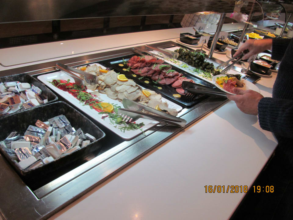 Leckeres Abendessen db San Antonio Hotel + Spa