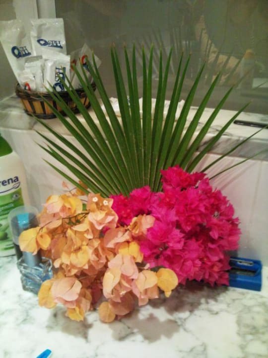 Kleiner Blumengruß von der Zimmerdame SBH Costa Calma Beach Resort