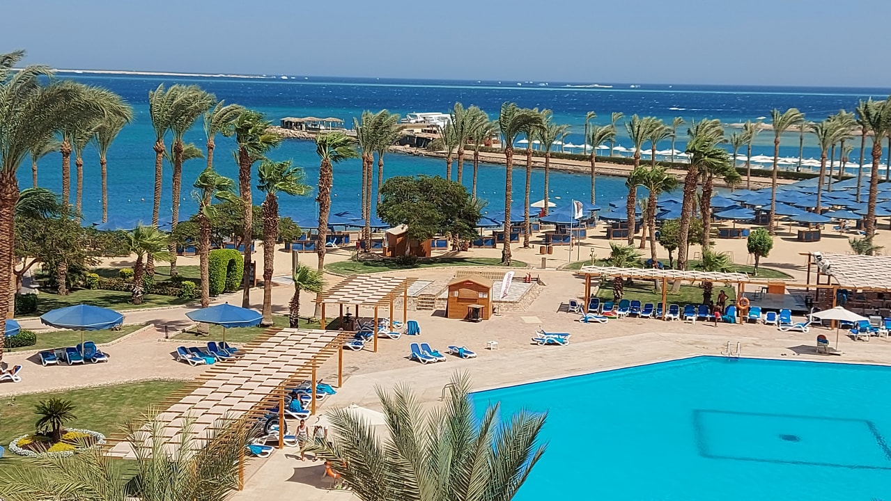 Ausblick Continental Hotel Hurghada