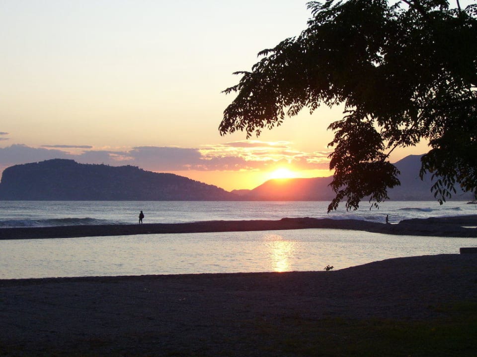 Sonnenuntergang über Alanya Labranda Alantur Resort