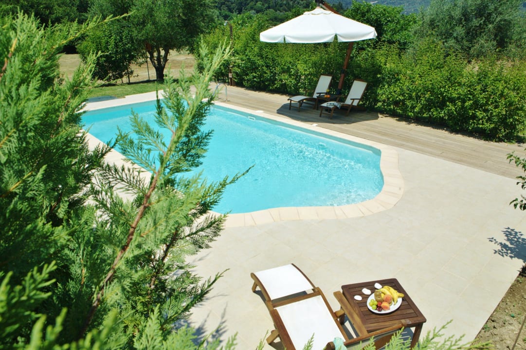 Villa primarossa pool Il Viaggio Verde