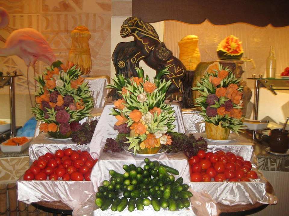 Wystrój restauracji Pickalbatros Aqua Park Resort - Hurghada