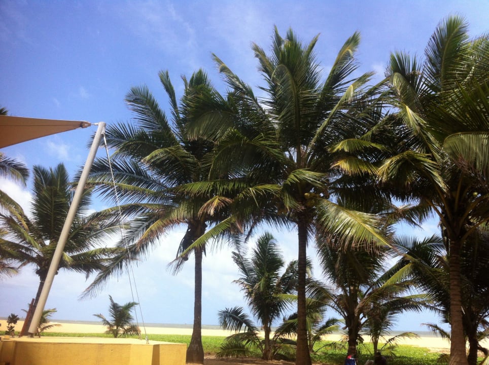 Ausblick vom Frühstück Hotel Jetwing Beach