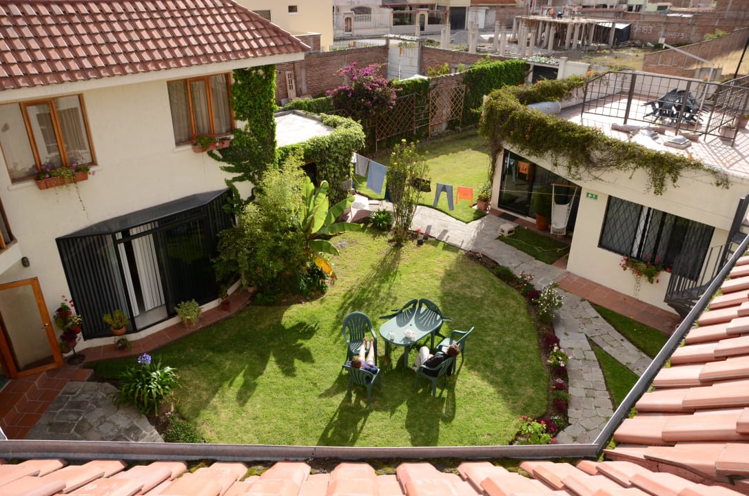 Innenhof Hotel Rincon Aleman