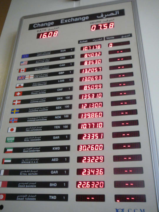 Kantor wymiany walut  Iberostar Waves Founty Beach