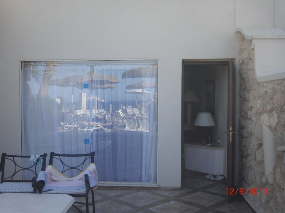 Teil unserer Terrasse Pickalbatros Citadel Resort