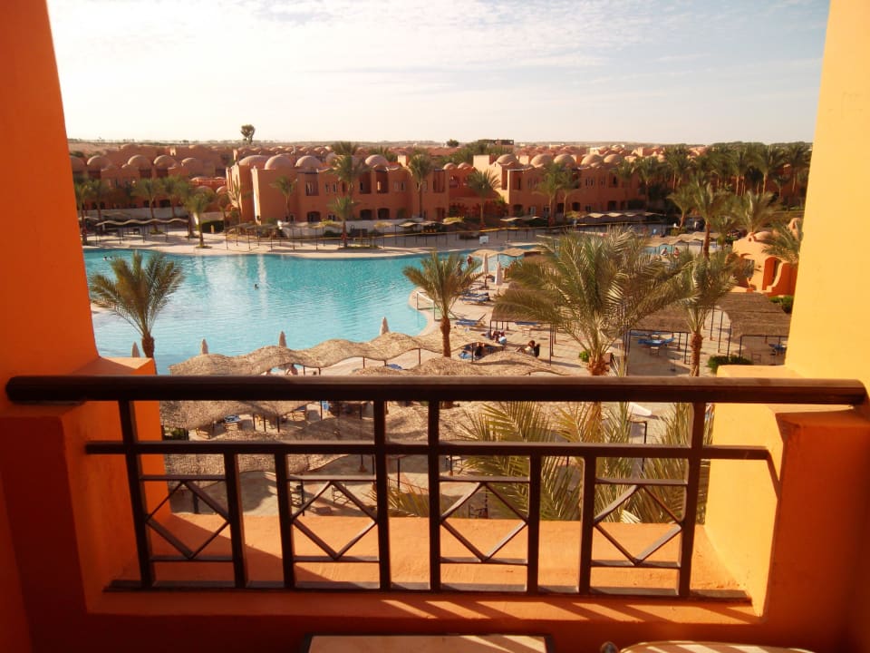 Ausblick vom Balkon Jaz Makadi Oasis Resort