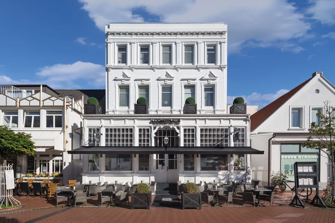Außenansicht Logierhaus am Denkmal