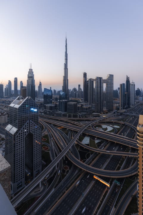 Ausblick Shangri-La Hotel Dubai