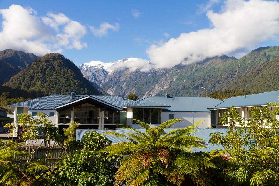 Ausblick Scenic Hotel Franz Josef Glacier