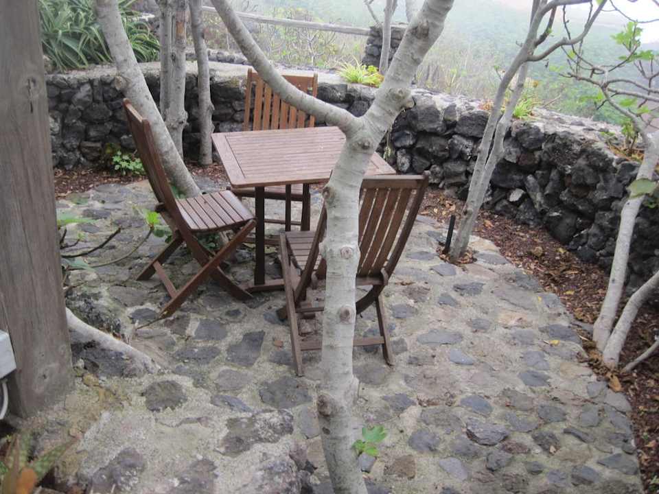 Unterer Sitzplatz, Meerblick Finca El Lance