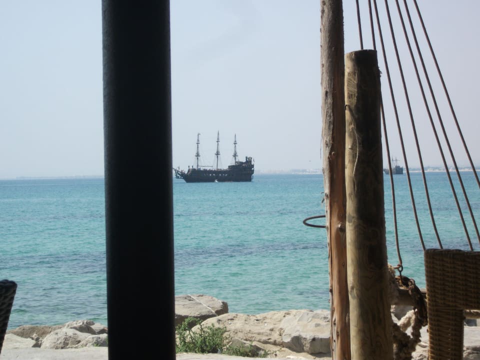 Hammamet, Ausblick Café Sidi Bouhid Hotel Nesrine