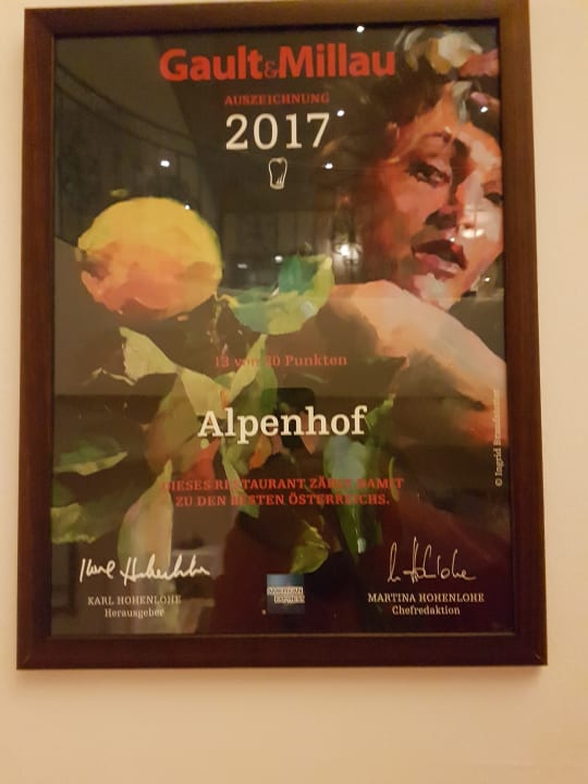 Restaurant Hotel Alpenhof