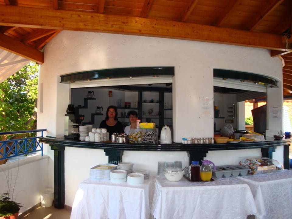 Frühstücksraum Hotel Votsalakia Beach