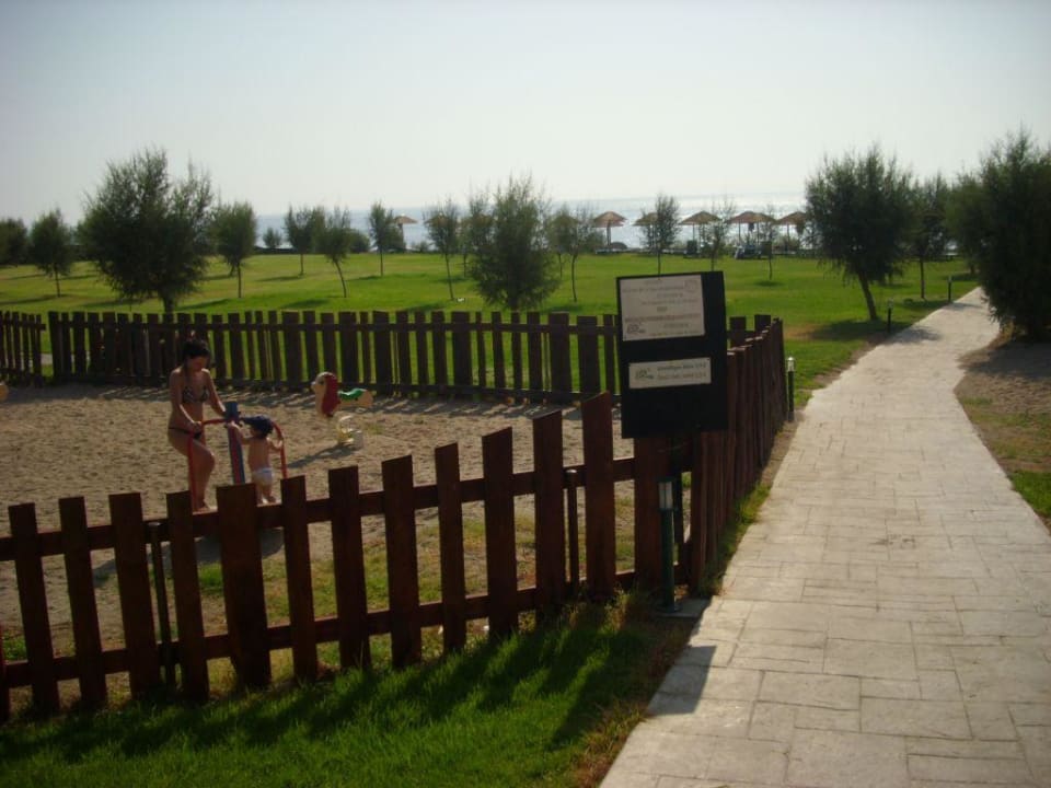 Weg zum Strand Atlantica Aegean Blue