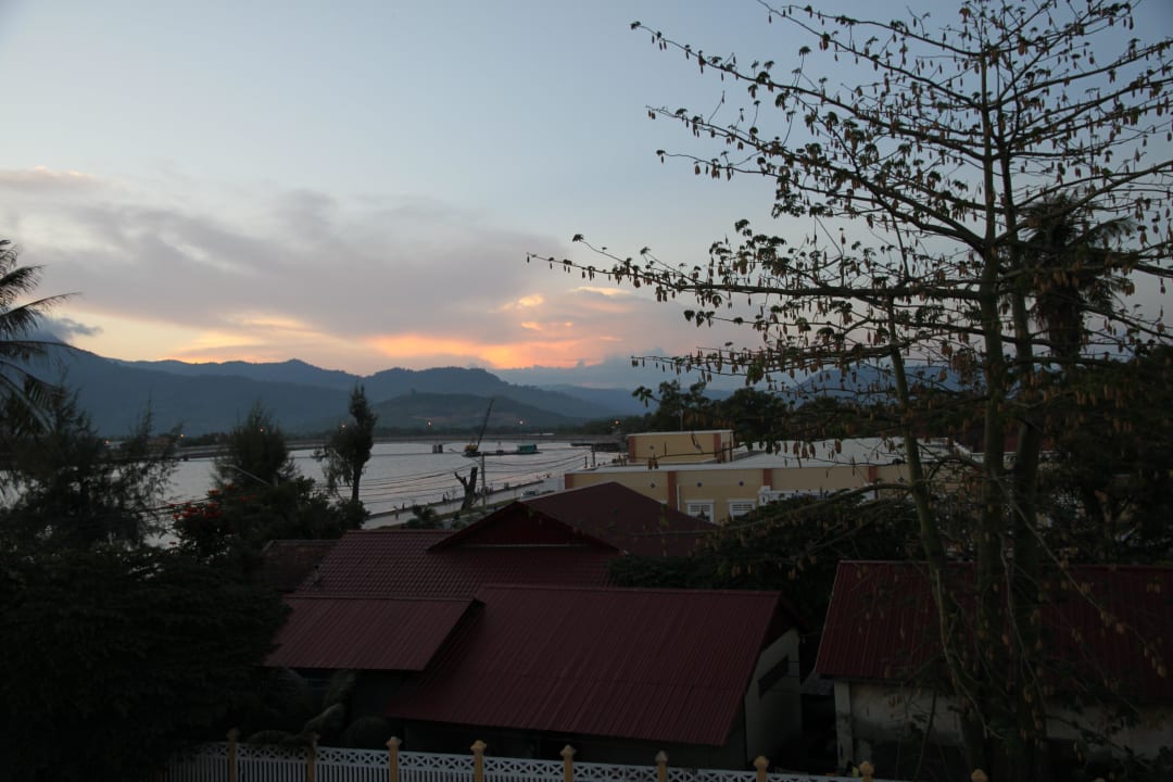 Blick von d. Terrasse d. Guesthouses Little Garden Guesthouse