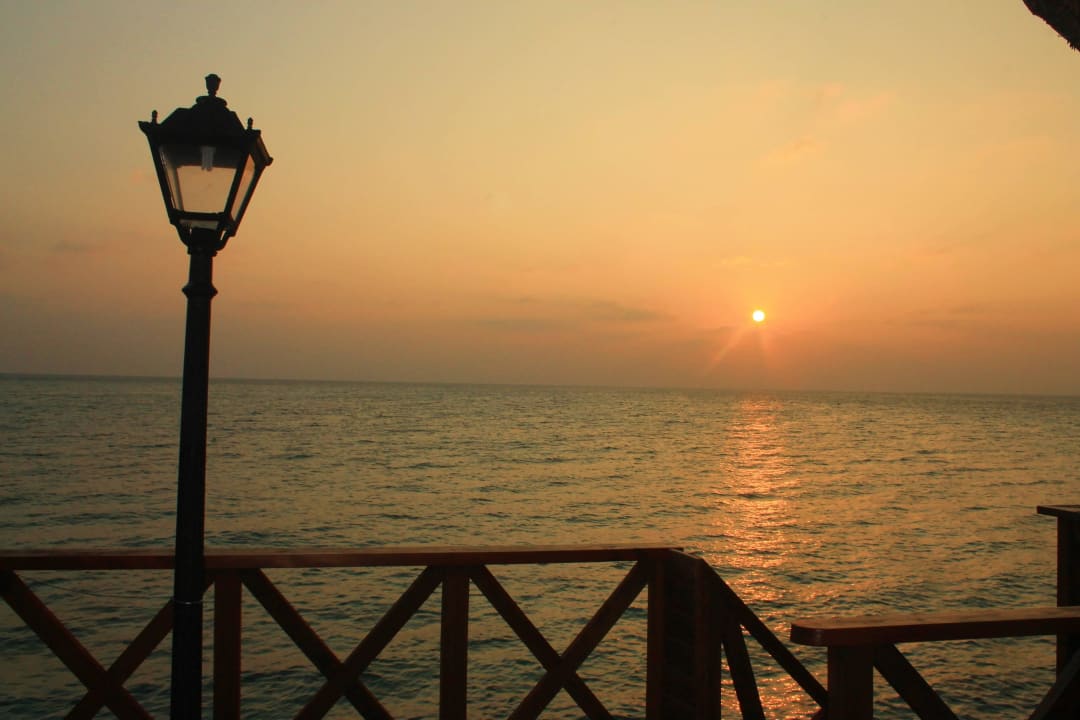 Sonnenuntergang Fihalhohi Maldives