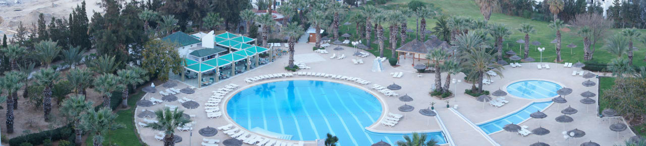 Poolansicht Hotel Marhaba Palace
