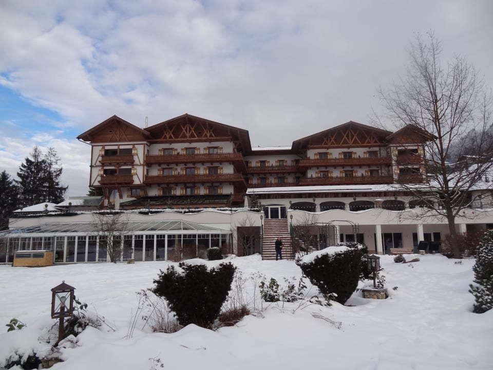 Taken from hotel gardens looking back at hotel Hotel Oberforsthof