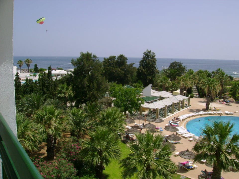 Vom Balkon aus Hotel Marhaba Palace