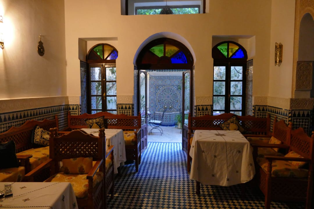 Essensbereich Riad Jardin Chrifa
