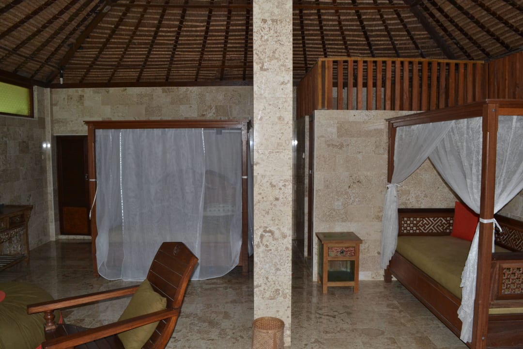 Schlafzimmer im 1. Stock der DH-Hälfte Guci Guesthouses