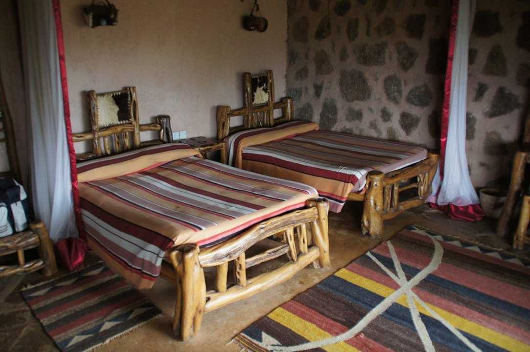 Die Betten Rhino Valley Lodge