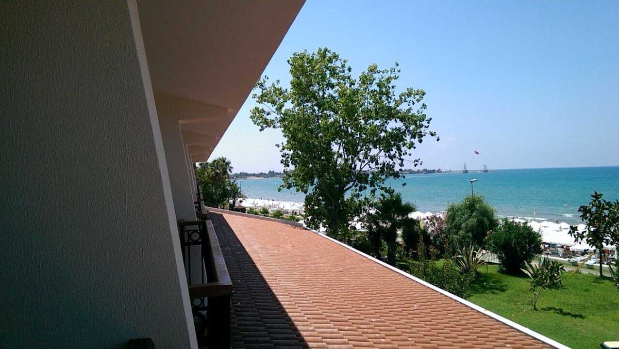 Vom Balkon aus Horus Paradise Luxury Resort & Club