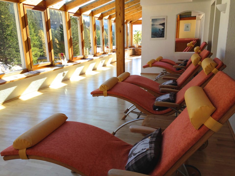 Wellnessbereich Ruheraum Familienhotel Hinteregger