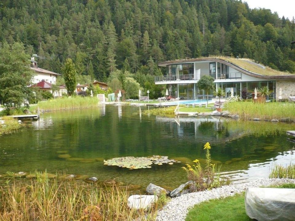 Naturpool und Innenbad Rieser Achensee Resort