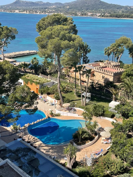 Ausblick Hipotels Eurotel Punta Rotja Golf & Spa