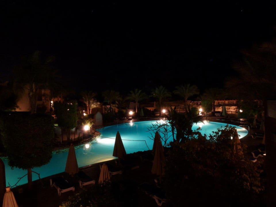 Pool bei Nacht The Grand Hotel Sharm El Sheikh