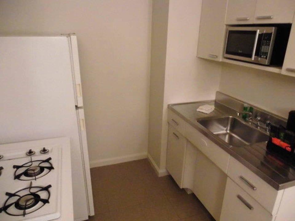 Blick in die Küche Hotel State Plaza