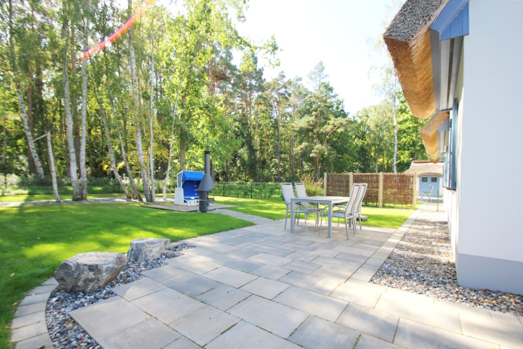 Außenansicht Ferienhaus Stranddistel - Paradies Rügen