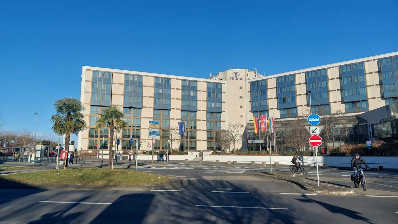 Außenansicht Hilton Mainz