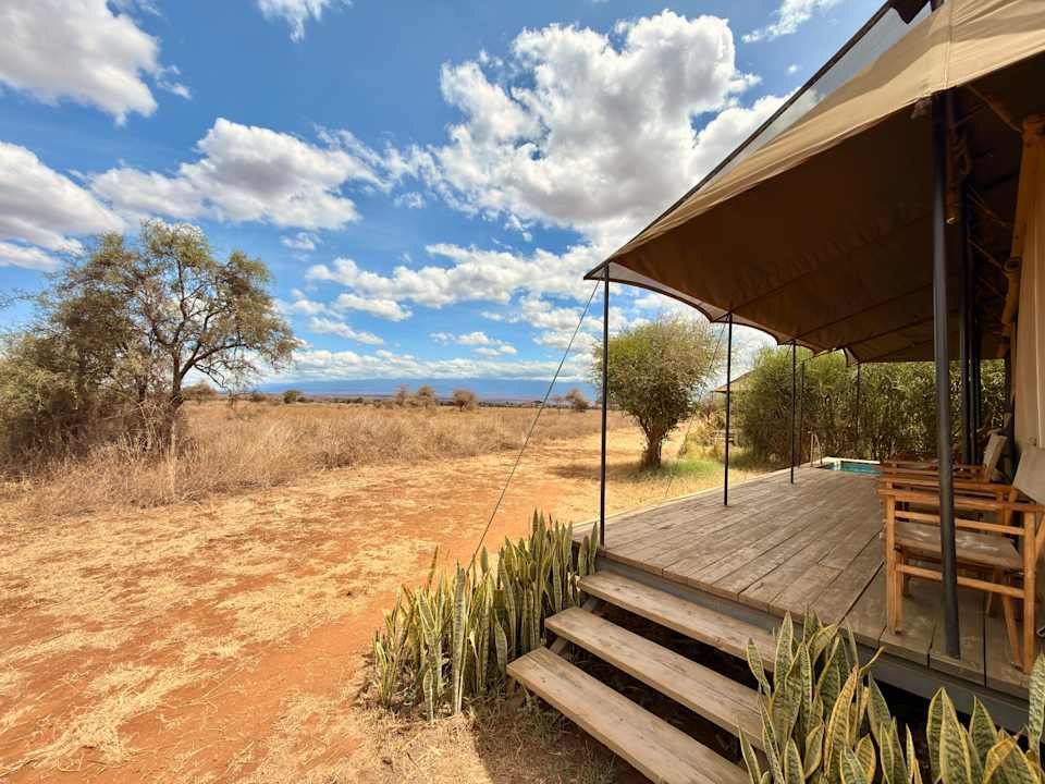 Außenansicht Tulia Amboseli Safari Camp