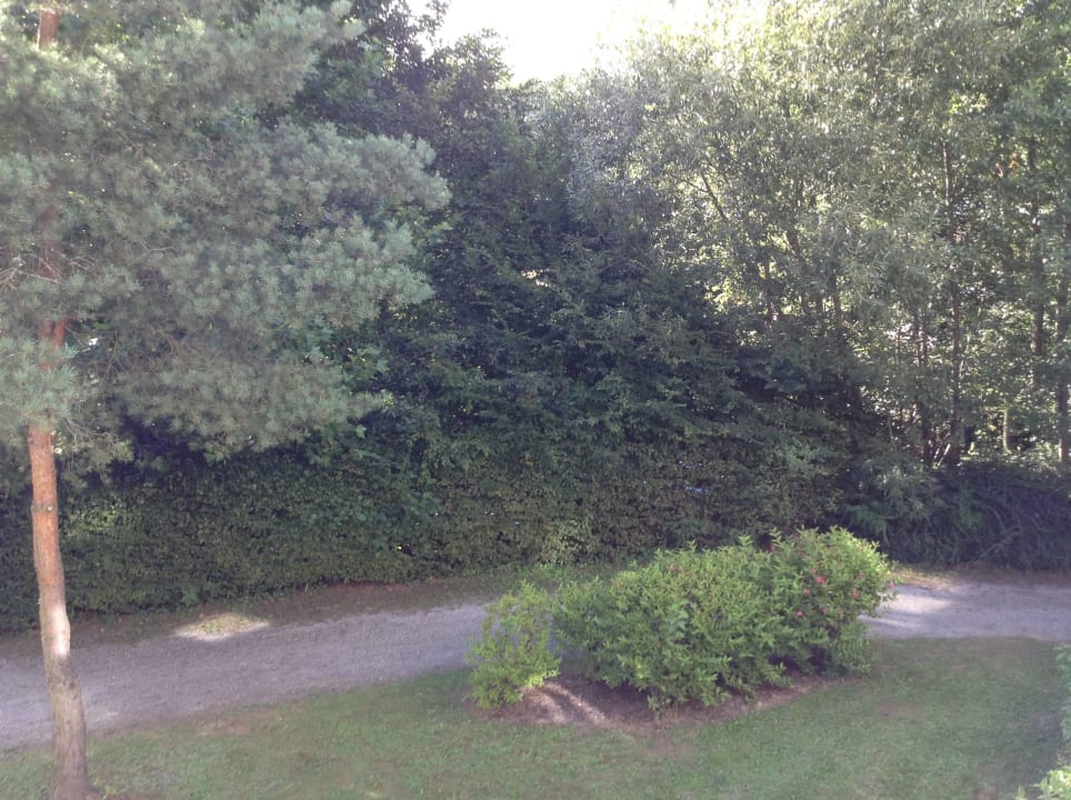 Ausblick vom Balkon unseres Zimmers 5198 West Heilthermen Resort Bad Waltersdorf