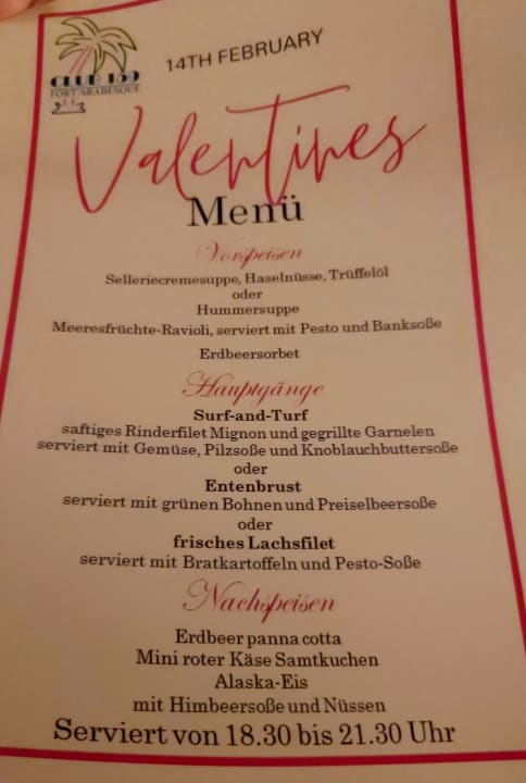 Gastro Fort Arabesque Resort, Spa & Villas