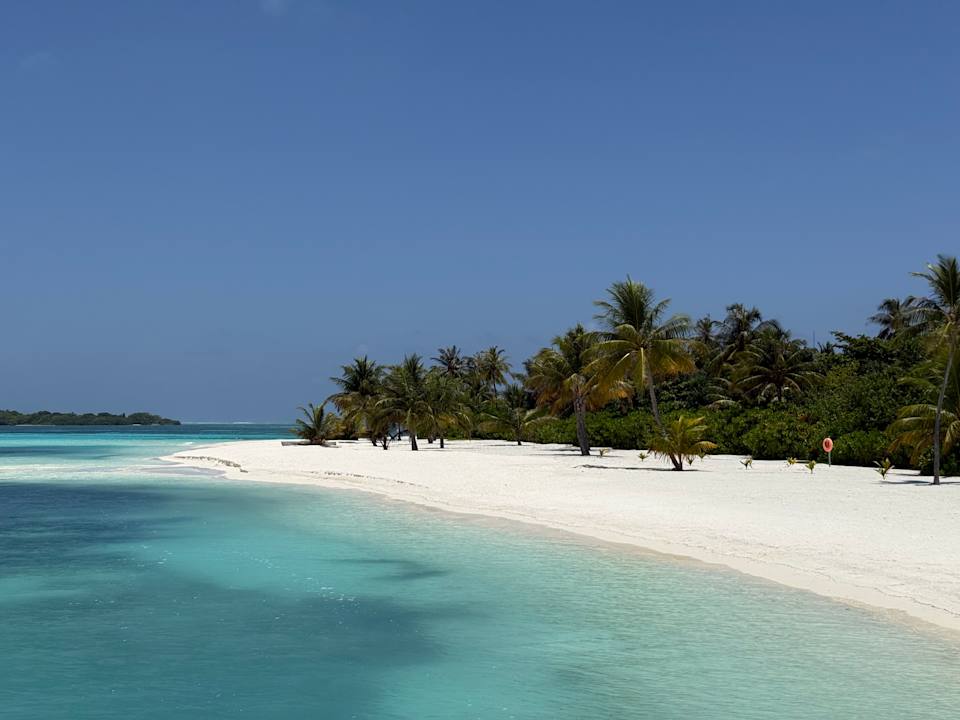 Ausblick Le Meridien Maldives Resort & Spa