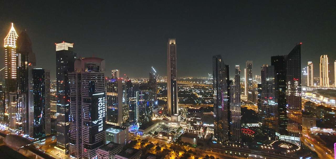 Ausblick Shangri-La Hotel Dubai