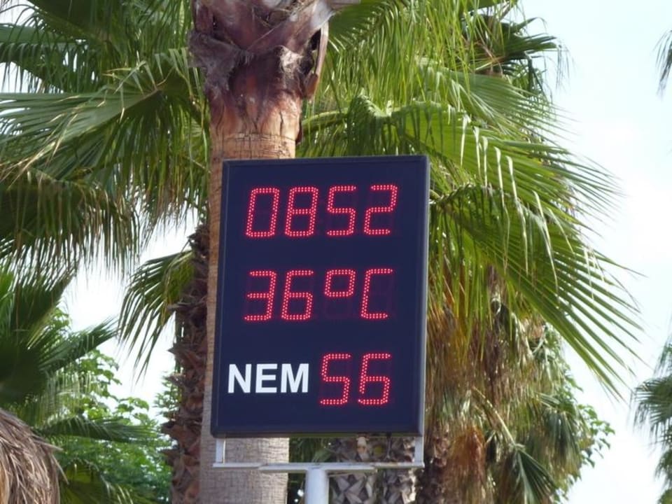 Temperaturen Hotel Defne Garden