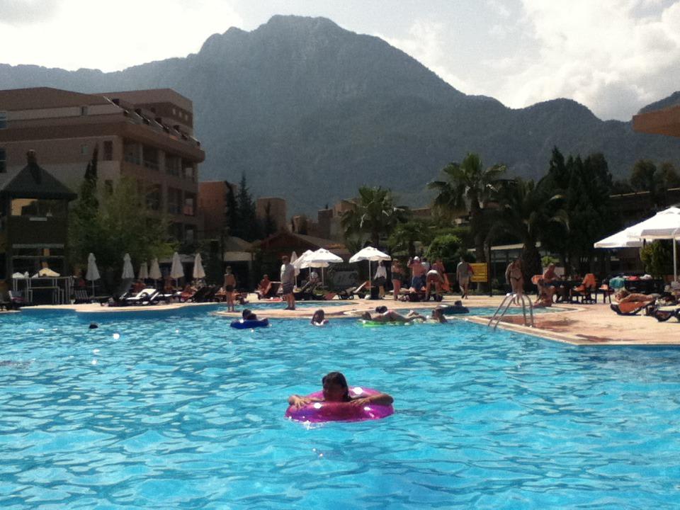 Lazy in the pool Greenwood Kemer Resort