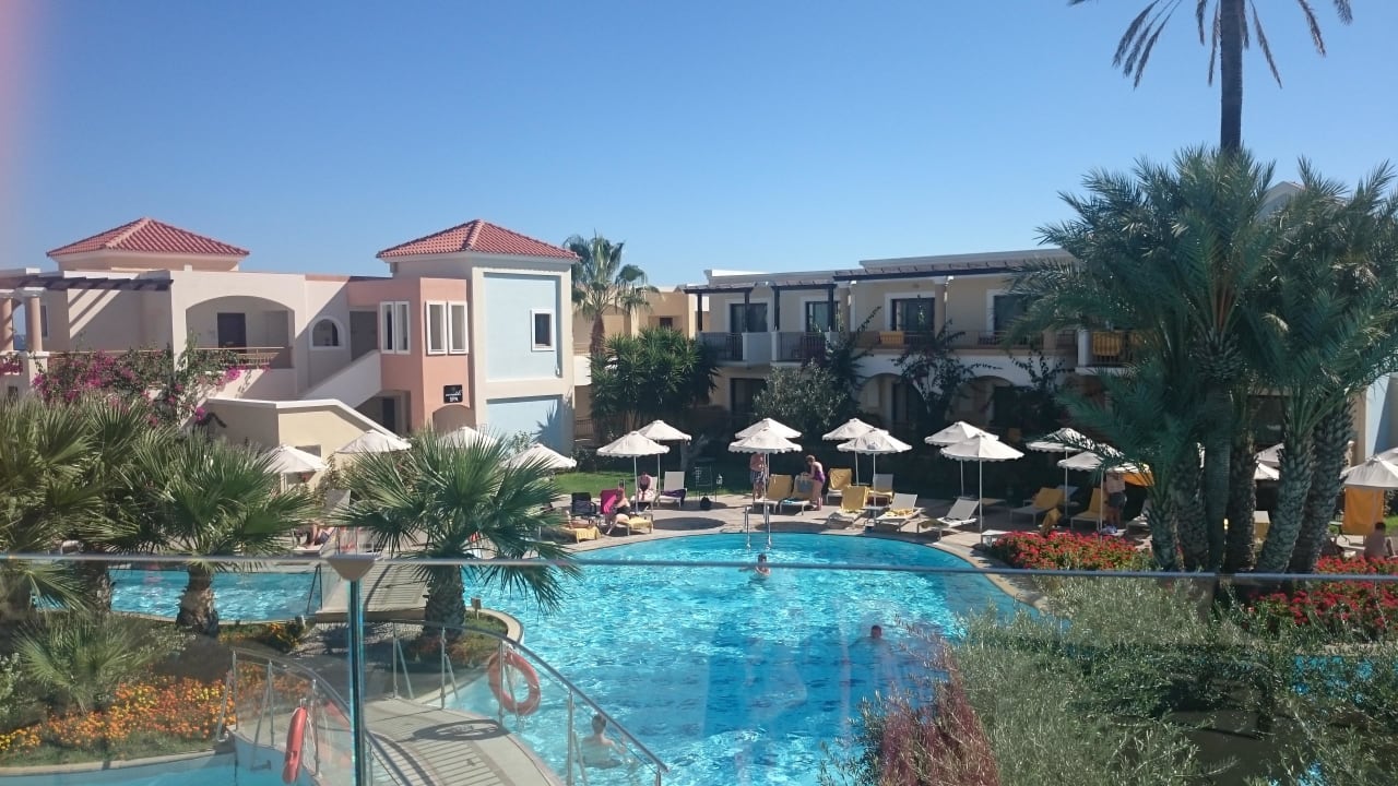 Blick auf Spa und 2er Bereich Lindos Imperial Resort & Spa